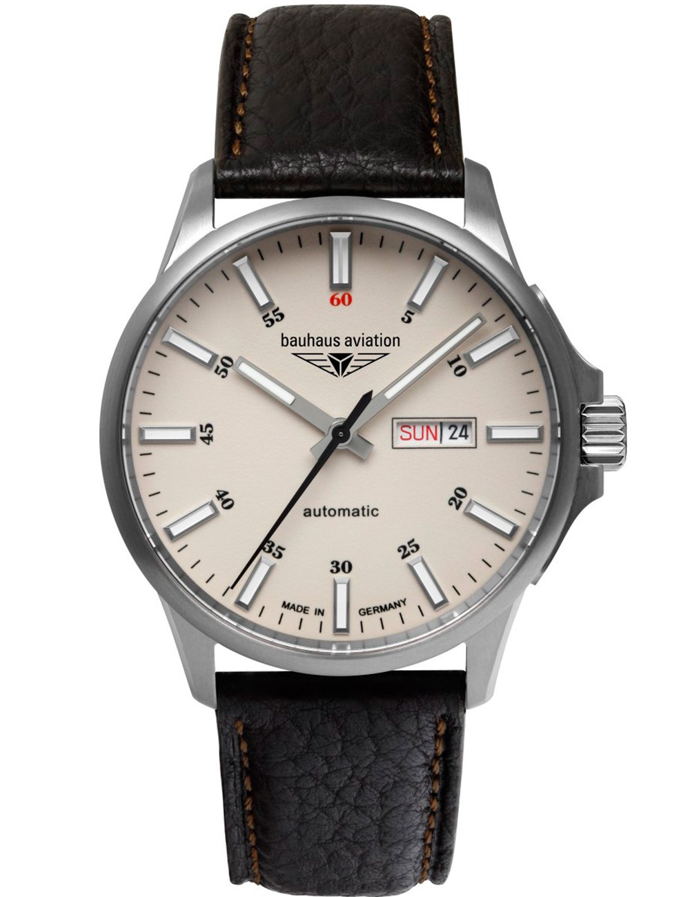 Bauhaus 2866-5   Aviation Automatic Titanium 42mm