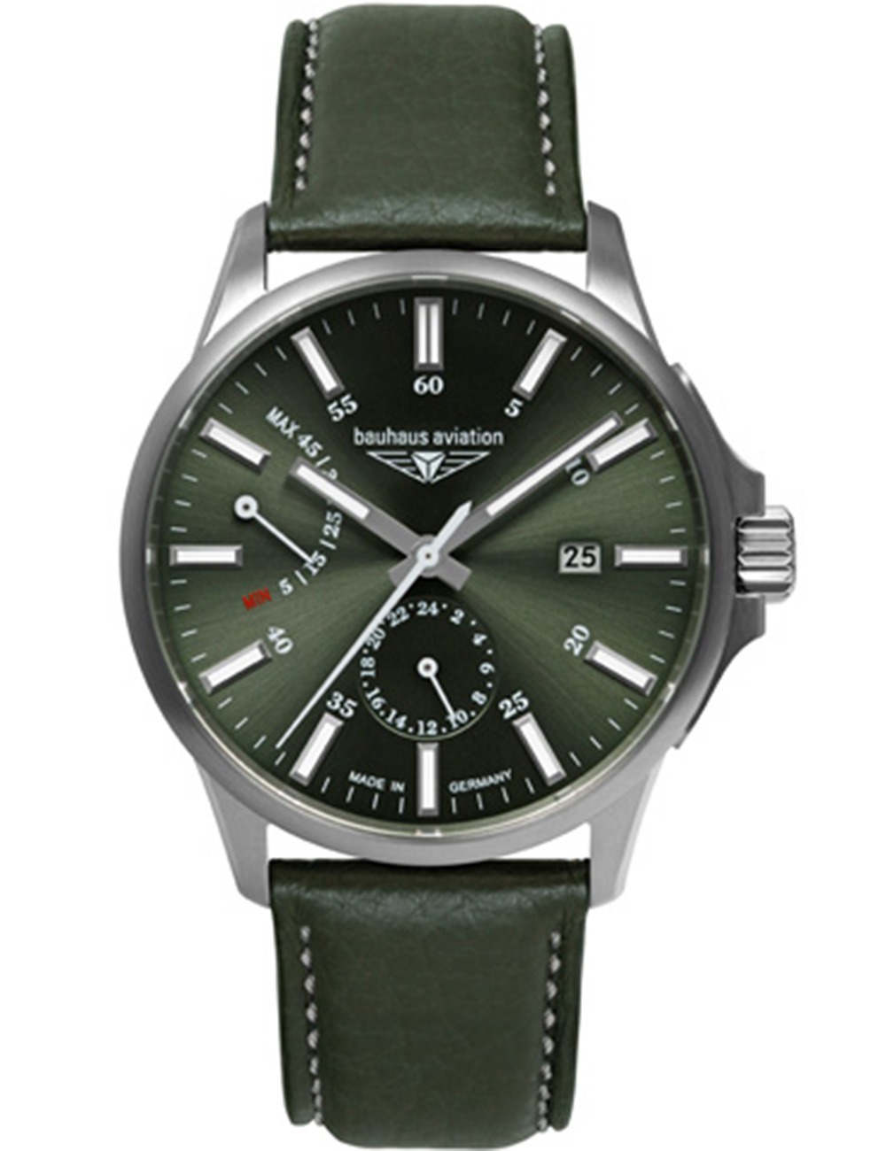 Bauhaus 2860-4   Aviation Automatic Titanium 42mm