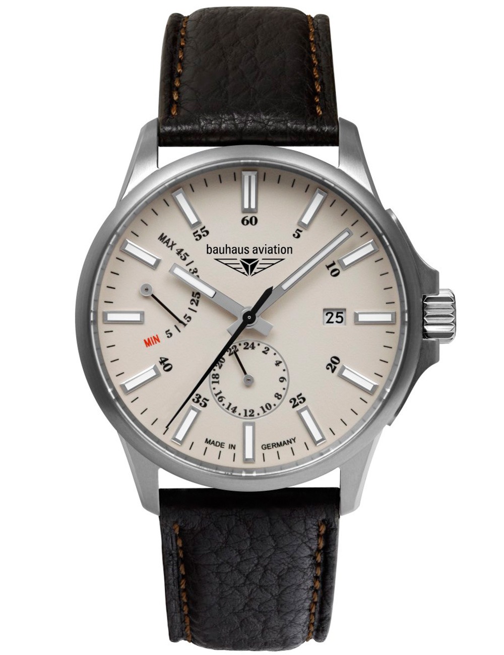 Bauhaus 2860-5   Aviation Automatic Titanium 42mm