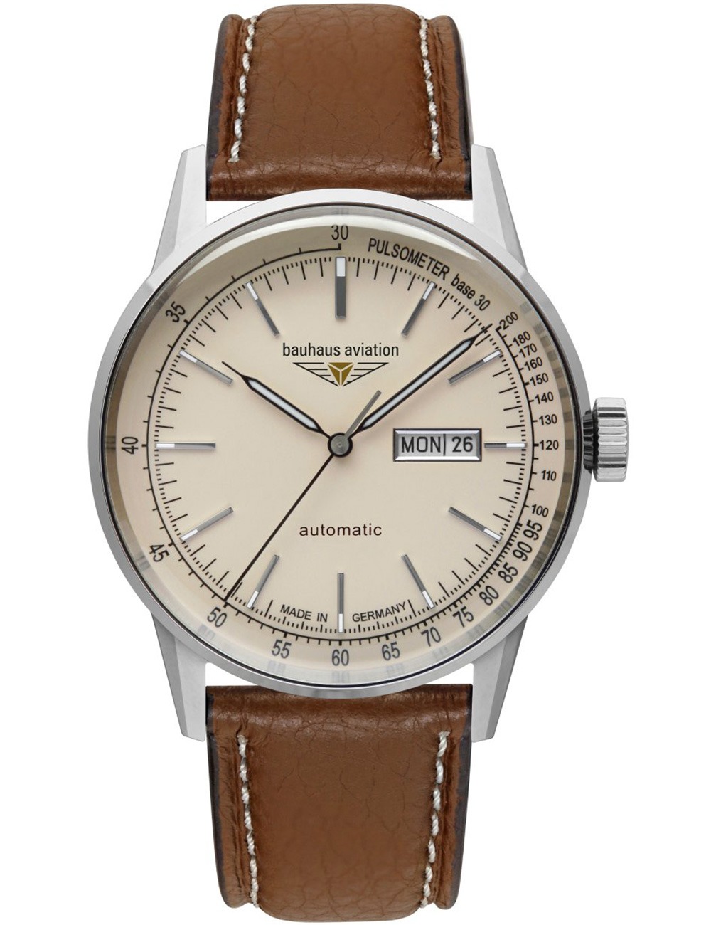 Bauhaus 2366-5   Aviation Automatic 42mm