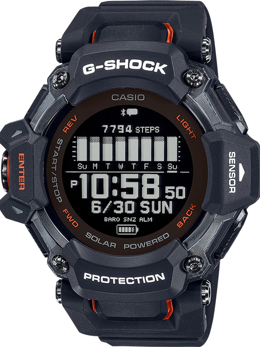 Casio GBD-H2000-1AER   G-Shock G-Squad 53mm 20ATM
