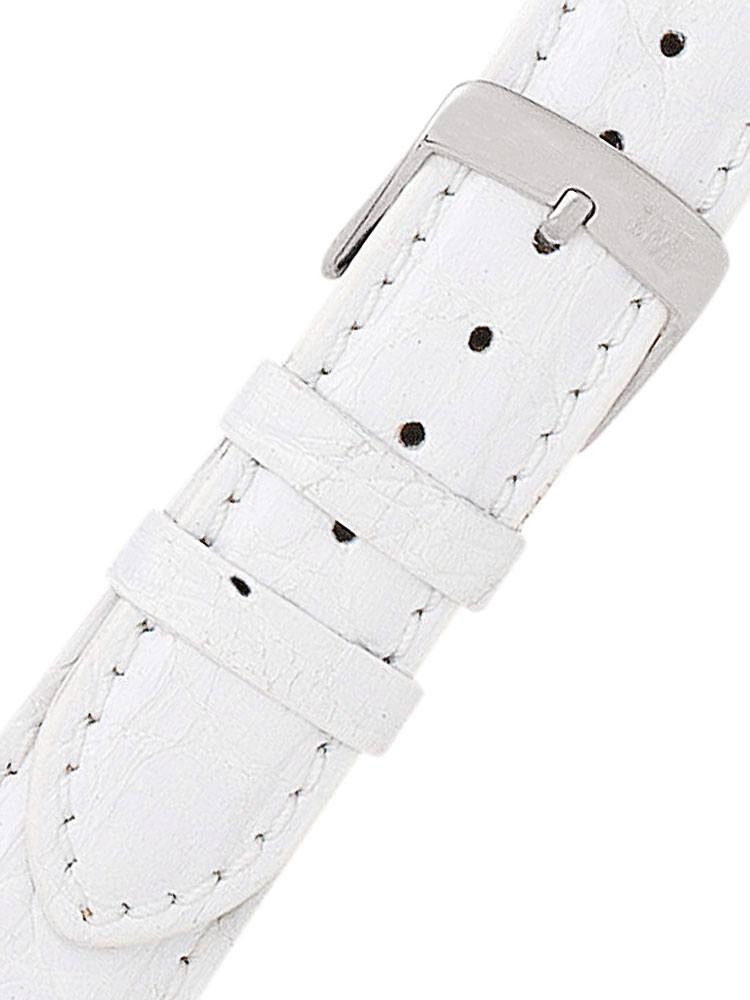 Morellato A01U0518339017CR18 White alligator  Strap 18mm