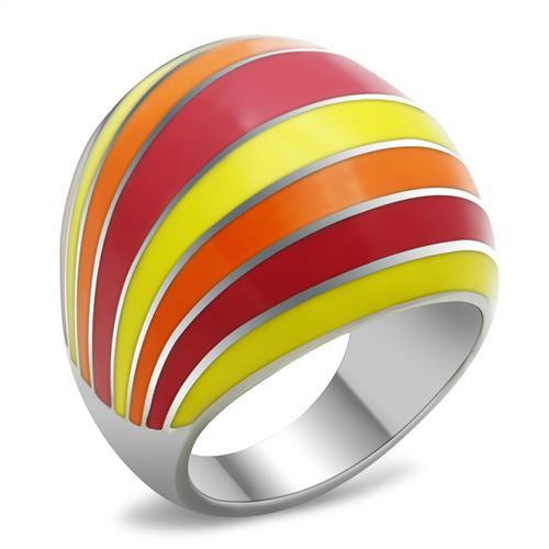 Prsteň z chirurgickej ocele Sr0255 Veľkosť prsteňa: 52 (16,6 mm)