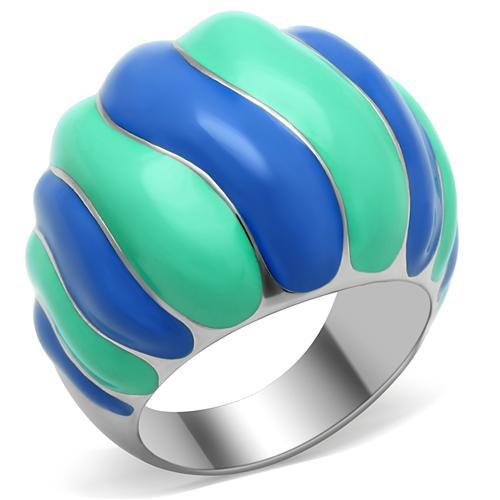 Prsteň z chirurgickej ocele Sr0264 Veľkosť prsteňa: 52 (16,6 mm)