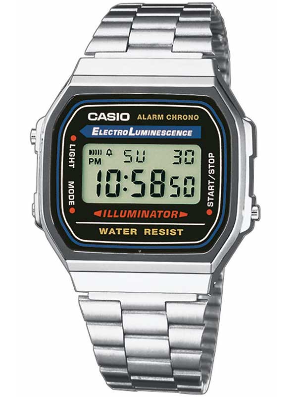 CASIO A168WA-1YES Collection 35mm
