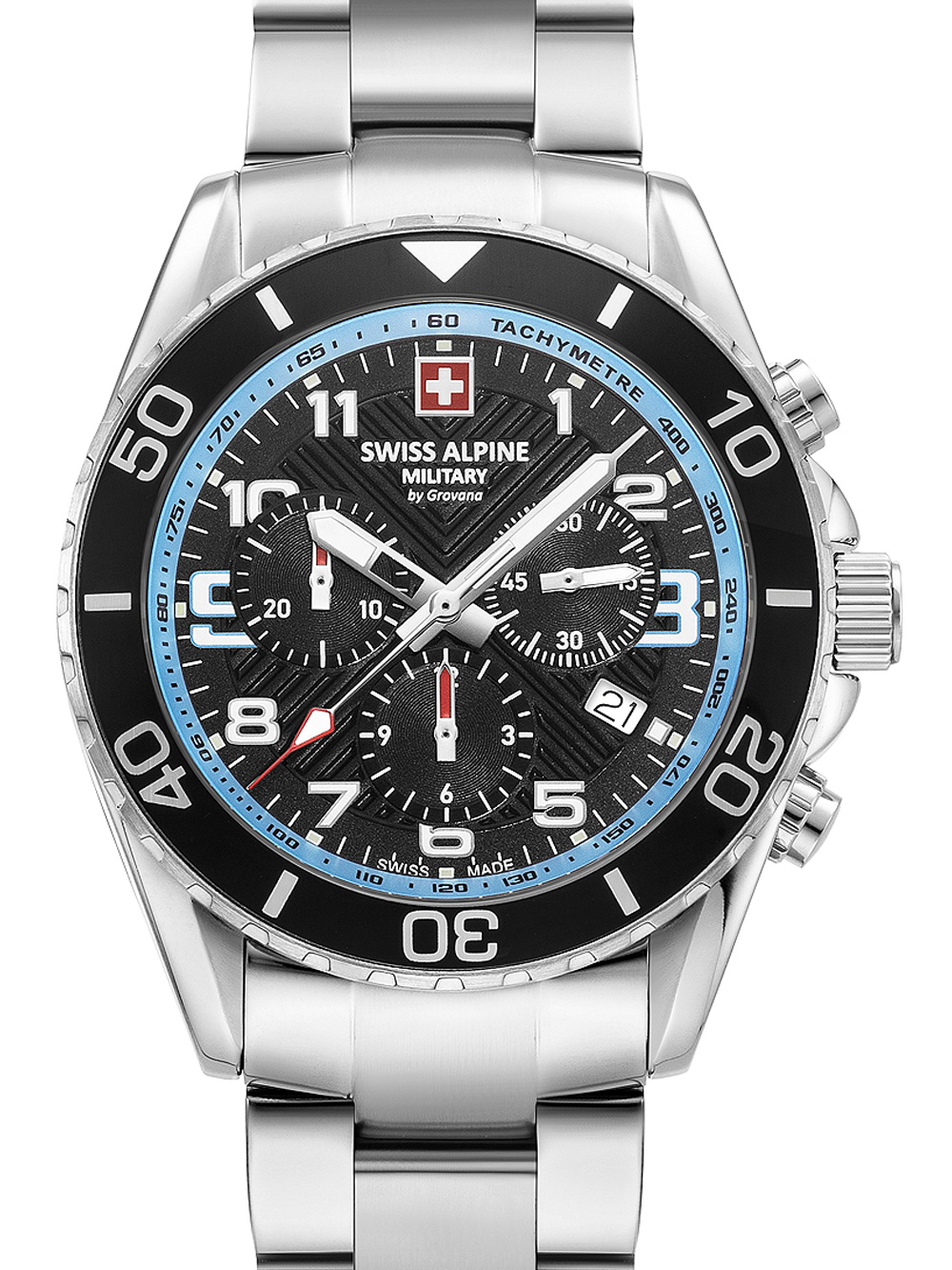 Swiss Alpine Military 7029.9131 Raptor Chronograph   42mm