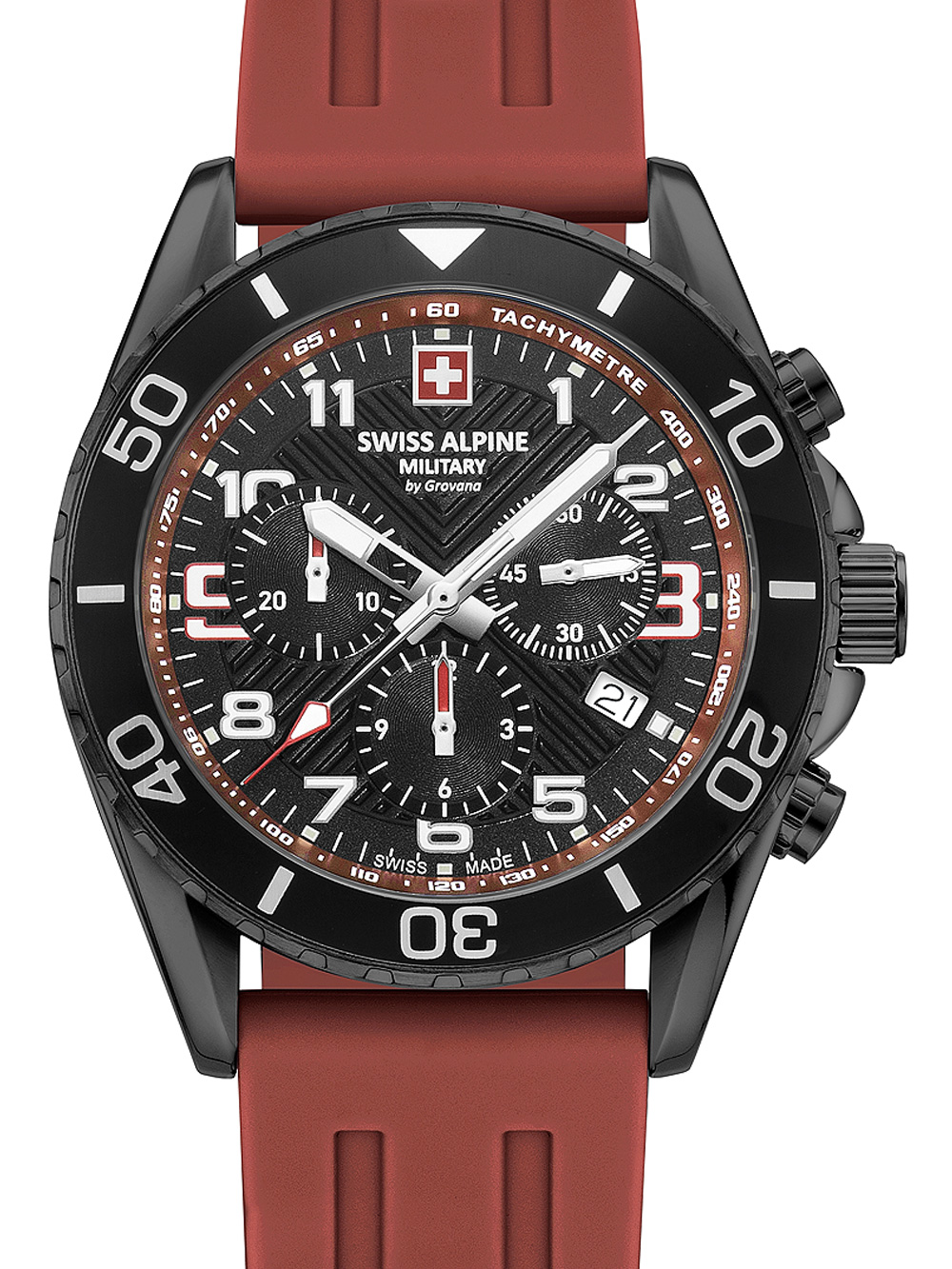 Swiss Alpine Military 7029.9876 Raptor Chronograph   42mm