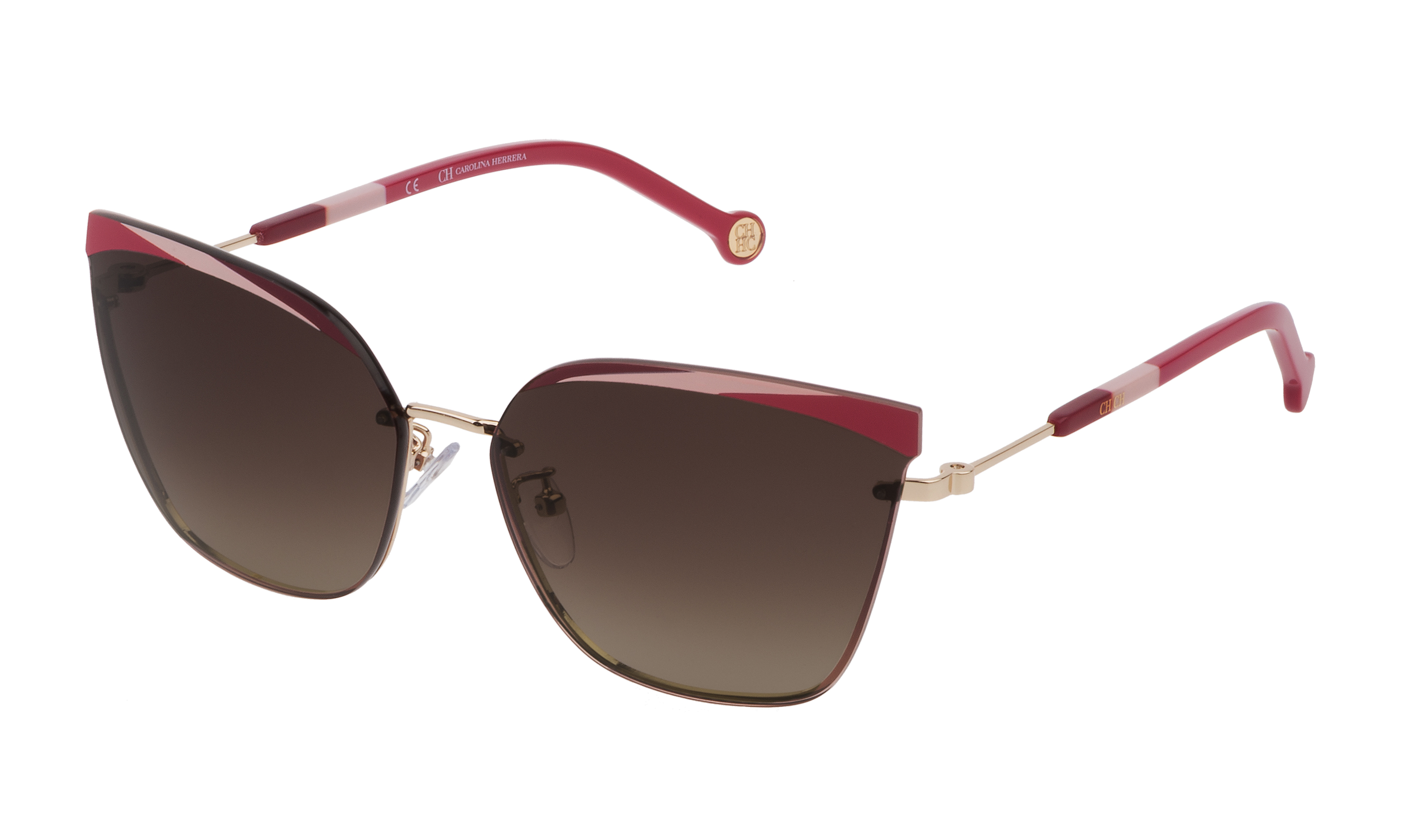 CAROLINA HERRERA Dámske slnečné okuliare SHE147-640H33
