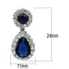 ocelove nausnice so zirkonom ea2882 a