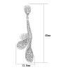 rodium nausnice so zirkonom 3w299 a