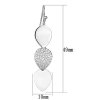 rodium nausnice so zirkonom 3w351 a
