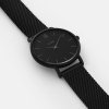hodinky cluse minuit mesh full black cl30011 1