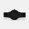 hodinky cluse minuit mesh full black cl30011 8