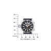 citizen geh use silberfarben ziffernblatt schwarz armband schwarz jp2000 08e 3