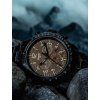 p67 officer pro chronograph khaki steel mood day