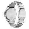 citizen geh use silberfarben ziffernblatt hellblau armband silberfarben aw1760 81w 2