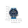 citizen geh use silberfarben ziffernblatt blau armband hellblau eo2028 06l