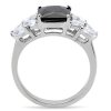 damsky ocelovy prsten onyx sr0182 c