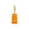 Thomas Sabo 2186-413-8 Orange Charm Goldbears Pendant gold-plated