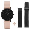 hodinky cluse minuit mesh black cl30027 7