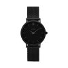hodinky cluse minuit mesh full black cl30011