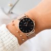 damske hodinky CL30016 Minuit Mesh rose gold 3