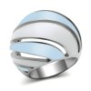 damsky ocelovy prsten sr0252