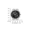 citizen geh use silberfarben ziffernblatt schwarz armband silberfarben at2141 87e