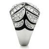 damsky ocelovy prsten s krystalmi sr0517 c