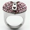 damsky ocelovy prsten s krystalmi sr0652 b