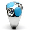damsky ocelovy prsten s krystalmi sr0687 c