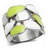 damsky ocelovy prsten s krystalmi sr0693