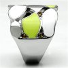 damsky ocelovy prsten s krystalmi sr0693 c