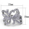 damsky ocelovy prsten s krystalmi sr0869 a