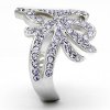 damsky ocelovy prsten s krystalmi sr0869 c