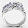damsky ocelovy prsten s krystalmi sr0869 b