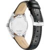 citizen geh use silberfarben ziffernblatt schwarz armband schwarz fe2110 14e 2