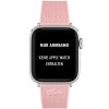 Lacoste 2050007 Strap for Apple  38/40mm Pink