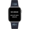 Lacoste 2050030 Strap for Apple  42/44mm Black