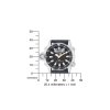 citizen geh use silberfarben ziffernblatt schwarz armband schwarz jp2000 08e 3