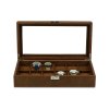 Rothenschild  box RS-3622-12DBR for 12 es brown