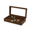 Rothenschild  box RS-3622-12DBR for 12 es brown