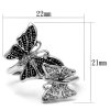 motyl ocelovy prsten sr2874 a