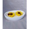 Svíčka v Keraflottu – oválná velká se slunečnicemi