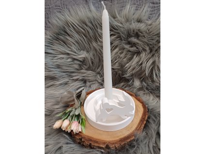 Svícen kruhový hladký