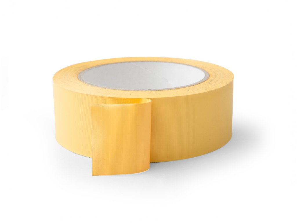 Maskovací páska PVC UV žlutá (Rozměr 48 mm x 33 m)