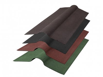 Bitumenový hřebenáč Natur Color, 0,85 x 0,45 m (Barva černá)