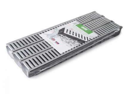 561 1 plastovy zlab a15 s pozinkovanou mrizi set