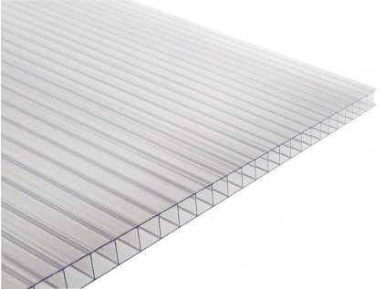 Polykarbonátová deska Guttagliss DUAL BOX 8 mm, čirá (Rozměr 6000 x 2100 mm)