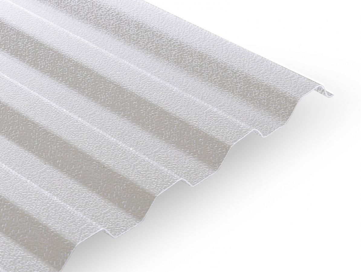 Polykarbonátová trapézová deska Guttagliss Makro CST, čirá Rozměr: 2000 x 1045 mm